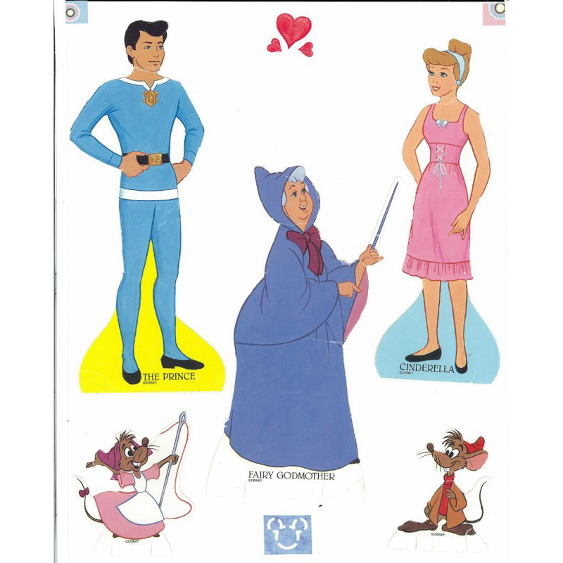 Paper Dolls Cinderella Disney
