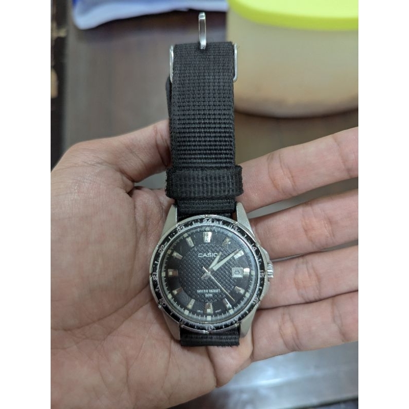 Casio MTP-1290 Nato Strap Rare