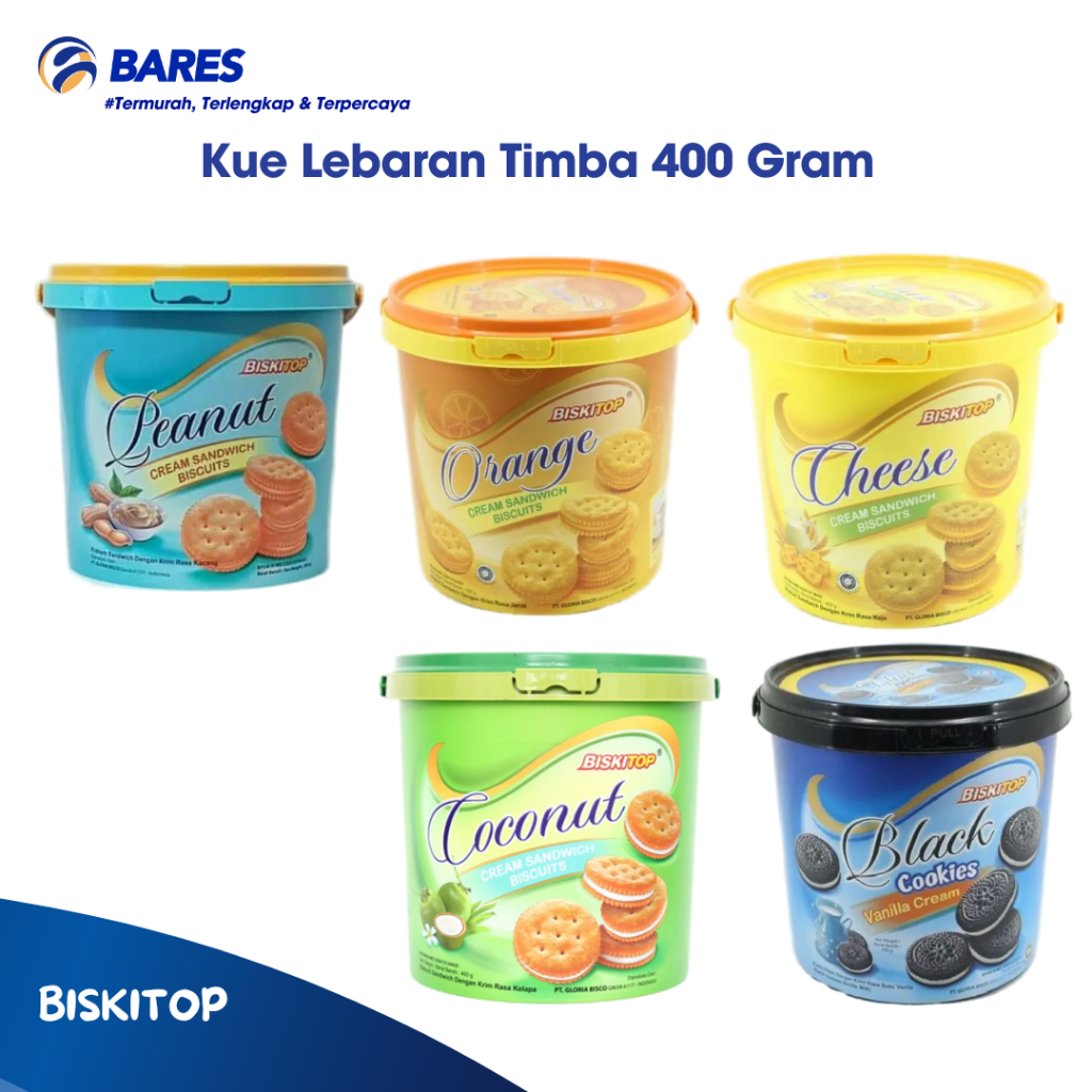 

Biscuit Biskitop Timba All Varian Rasa 400 Gram