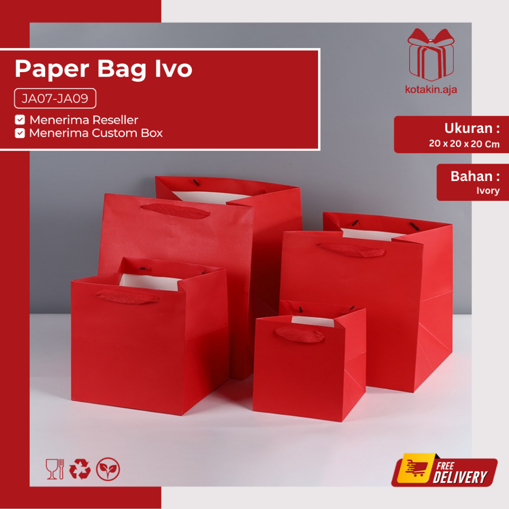 

Paperbag Polos / Paperbag Warna / Paperbag Tali / Paperbag Ivory / Paperbag Makanan I JA01-JA06