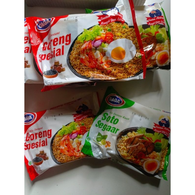 

Mie Instan Gaga Kuah / Goreng