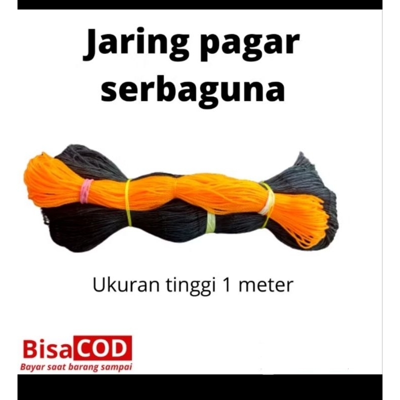 Jaring pagar jaring ayam tinggi 1,5meter panjang 20m jaring kebun jaring rumah serbaguna