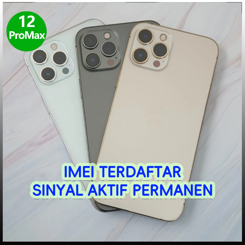 BC iPhone 12 Pro Max/12 Pro 128GB 256GB 512G IMEI Terdaftar Beacukai Sinval Permanen iPhone 12 Pro M