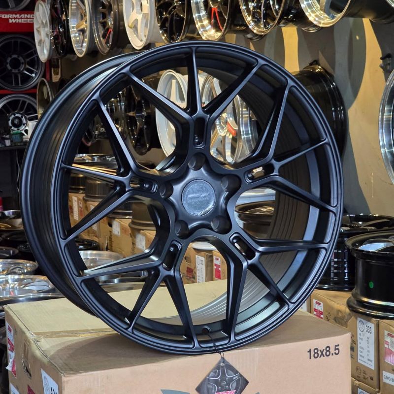 velg racing mobil BMW r19 SSW F125 ORIGINAL SSW THAILAND velg racing mobil BMW ring 19 velg BMW PCD 