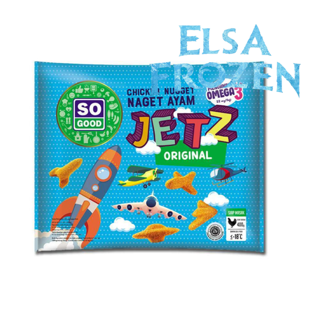 

SO GOOD CHICKEN NUGGET JETZ 400GR / NAGET AYAM ORIGINAL