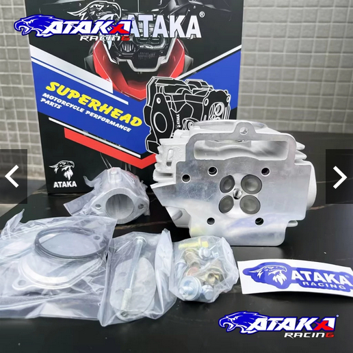 HEAD KLEP 4 PORTING CNC GRAND WIN 100 SUPRA REVO LAMA