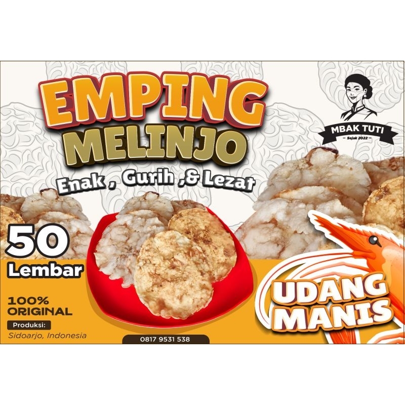 

Emping Belinjo Besar,Enak, Gurih & Lezat