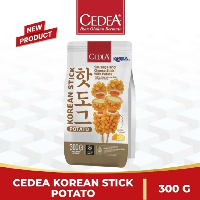 

CEDEA Korean Stick Potato Isi 3 Pcs @300 Gram