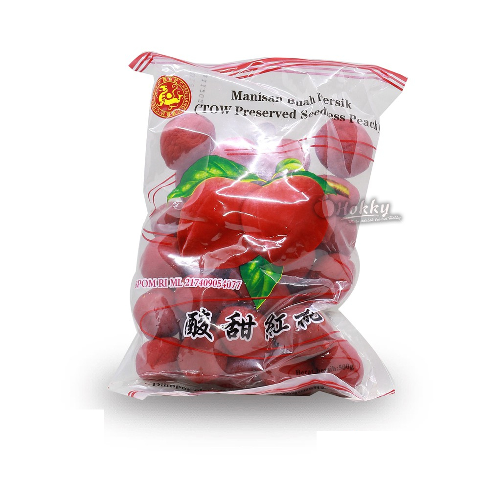 

CHEN LIANG JI MANISAN BUAH PEACH 500GR