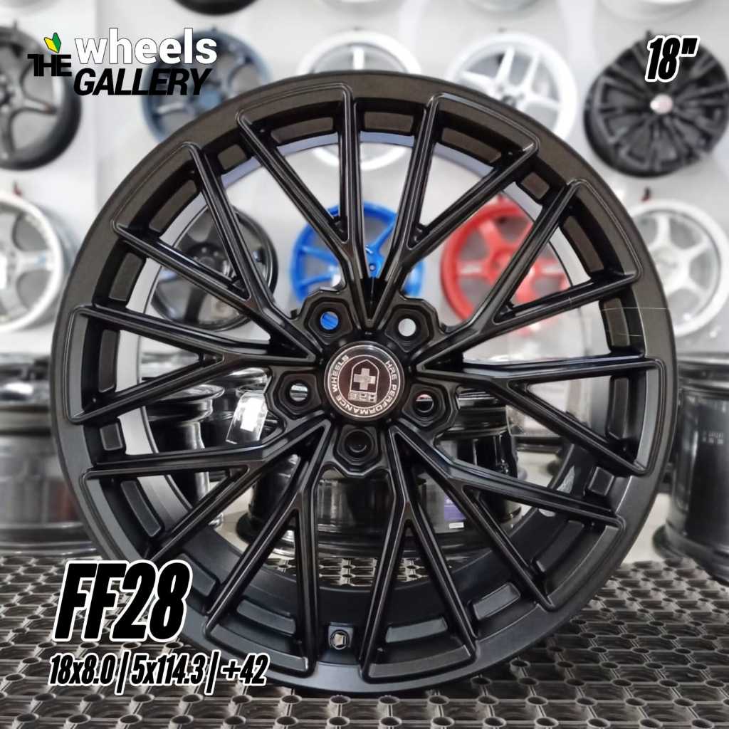 Velg Mobil Only RH Wheels HRE FF28 18" 5x114.3 By RH Wheels