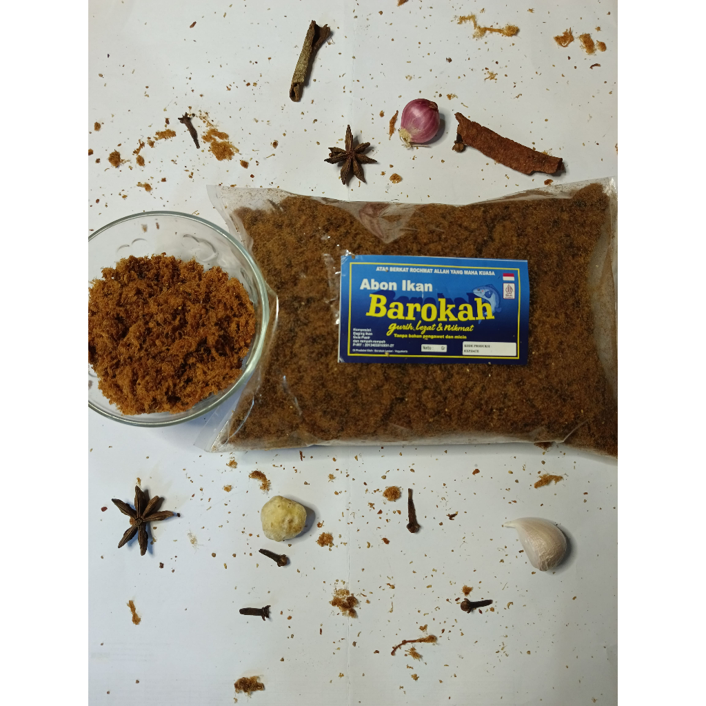

Makanan & Lauk Instan Cemilan Isian Topping Taburan Jajanan ABON TUNA ASLI BAROKAH NO MSG 100gram