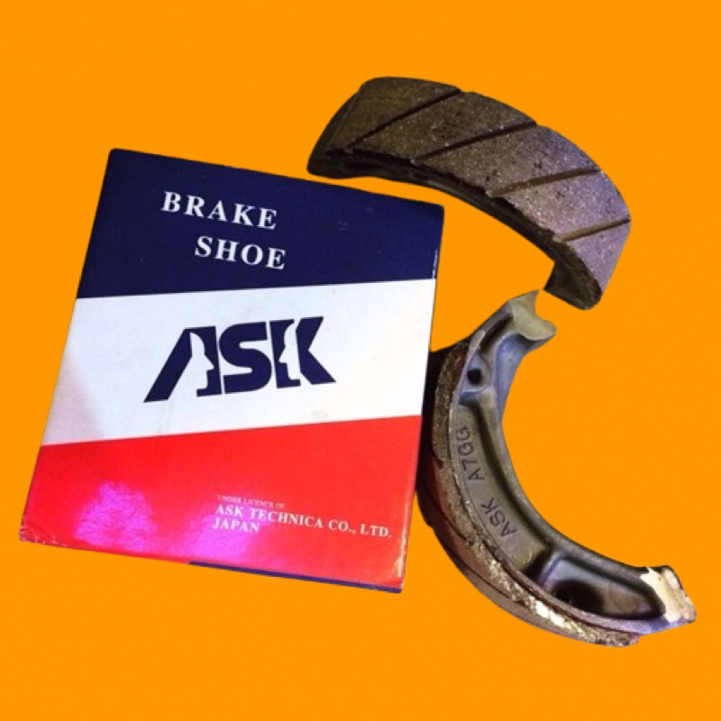 Kampas rem crf230 crf ask - brake shoe crf 230