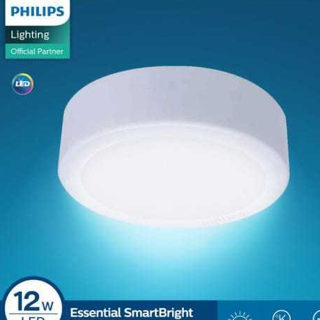 DN027c G3 12 Watt Timbul Bulat Lampu Led Downlight PHILIPS PUTIH DAN KUNING