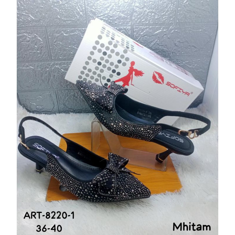 SANDAL HAK TALI IMPORT WANITA SOFIYA 8220-1