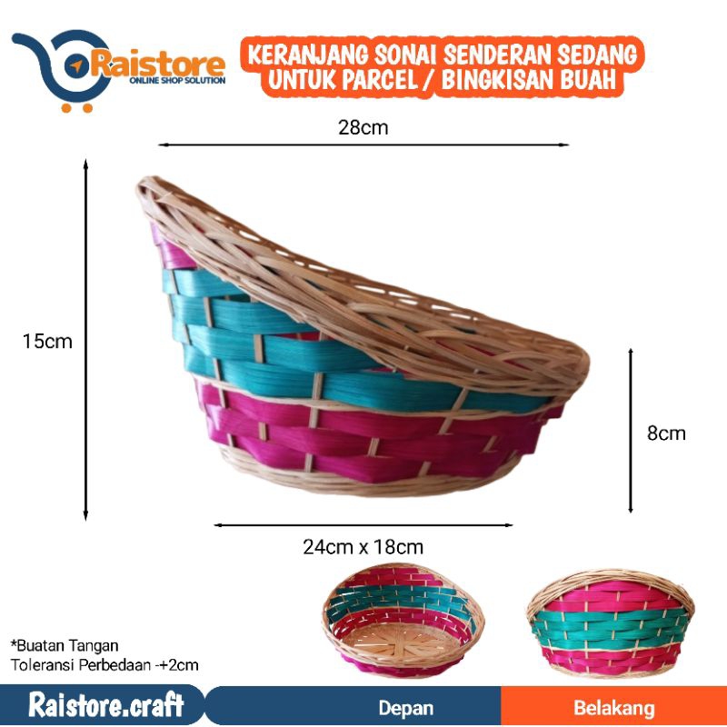 KERANJANG PARCEL BUAH / KERANJANG TELUR / KERANJANG SONAI / KERANJANG PARCEL