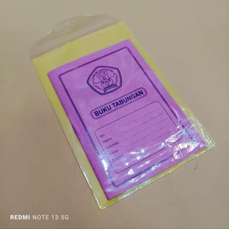 

H7Y 50 Pcs Plastik Iuran Spp / Sampul Plastik Buku Tabungan