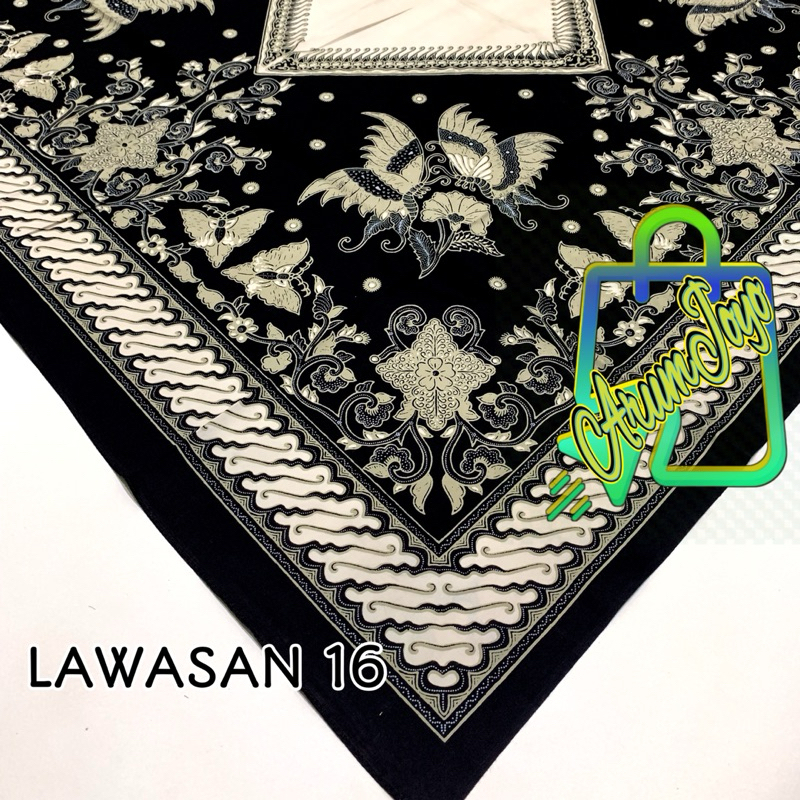 Iket kepala batik semi tulis lawasan