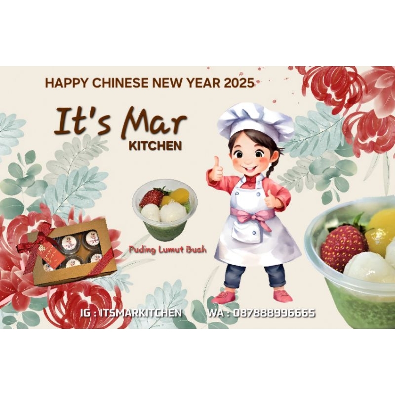 

Puding Lumut Buah 6 cups CNY 2025