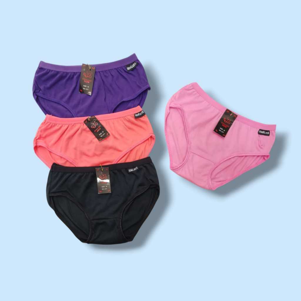 (1pcs) Celana Dalam Wanita Singlaris Warna Tua/Celana Dalam Wanita/Celana Dalam
