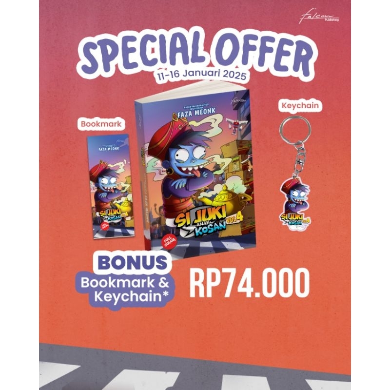Si Juki Anak Kosan Series Vol. 4 - Penulis: FAZA MEONK