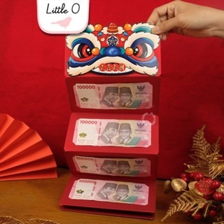 

LITTLE O ANGPAO TARIK RENCENG IMLEK 2025 Angpao 3D PREMIUM Imlek Angpao Lucu Angpao Karakter