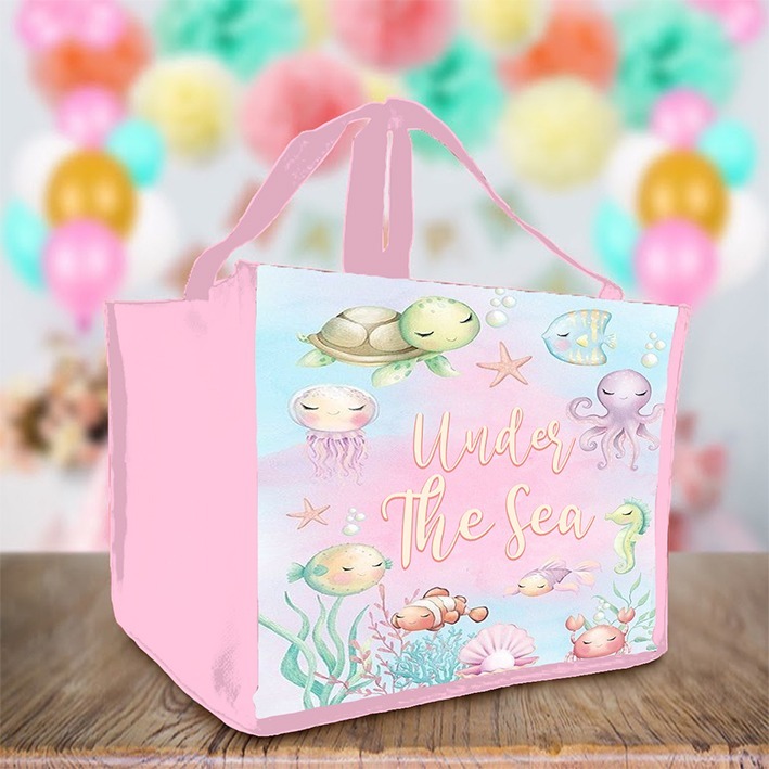 

Tas Souvenir Ultah Gambar Under The Sea 03 Goodie Bag Cute Anak