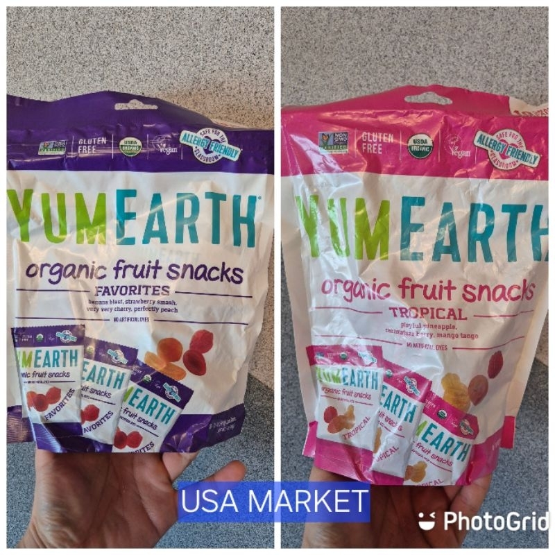 

Yumearth Organic Fruit Snacks Tropical & Favorites 198 gr