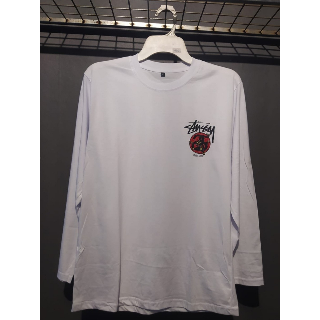 Kaos Tshirt Stussy - Dragon Kaos Lengan Panjang Premium Quality Longsleeve