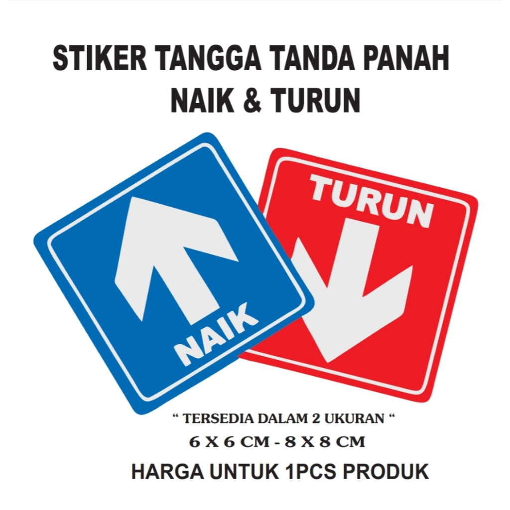 

PROMO STIKER ARAH NAIK & TURUN