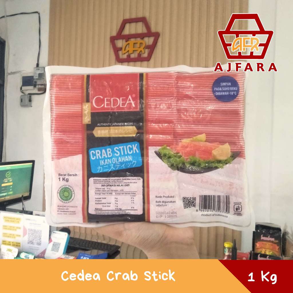 

Cedea Crab Stick 250 gram/Cedea Crab Stick 1 Kg