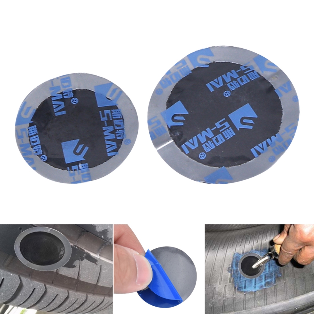Tire patch cold patch rubber stiker tambal ban penambal ban mobil alat tambal ban sepeda 32/42mm