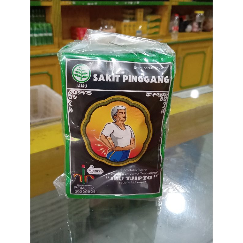 

Jamu Ibu Tjipto Sakit pinggang