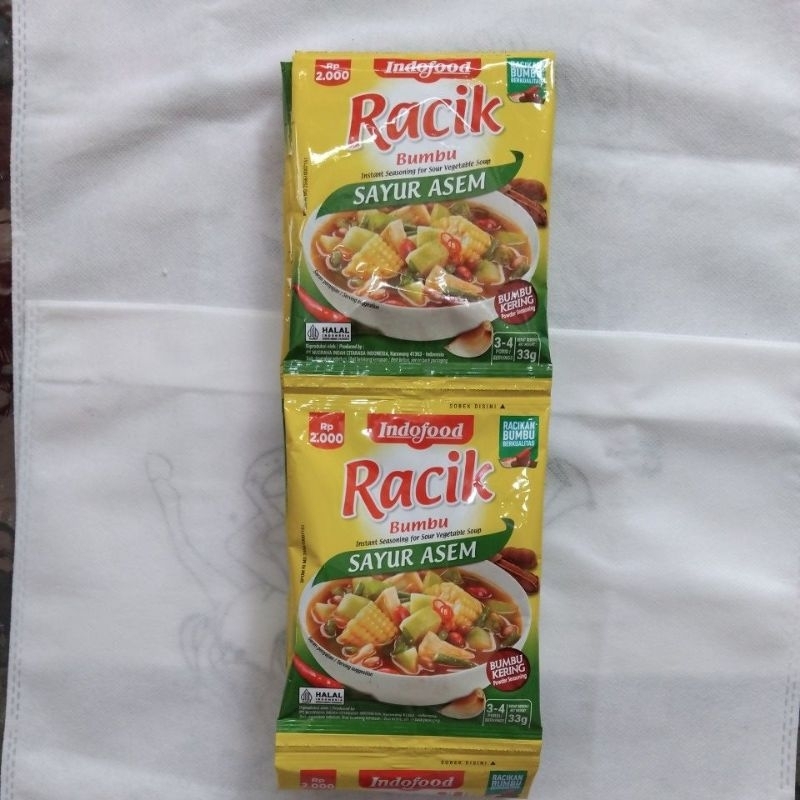 

Racik Bumbu Sayur Asem 《1rcg = 10pcs》