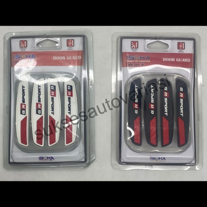 Doorguard pelindung pintu mobil logo GR SPORT
