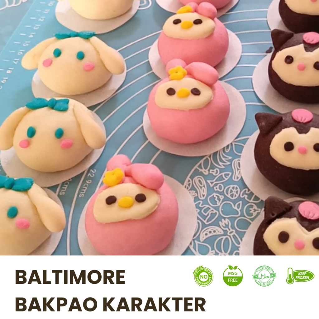

Bakpao karakter supplier hotel, resto, kafe