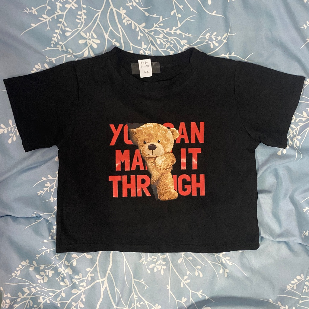 Kaos Hitam Bear