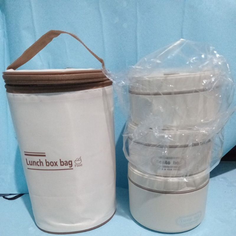 LUNCH BOX BAG - BENTO BOX - LUNCH BENTO - KOTAK BEKAL MAKANAN - KOTAK BEKAL MAKANAN SET - KOTAK BEKA
