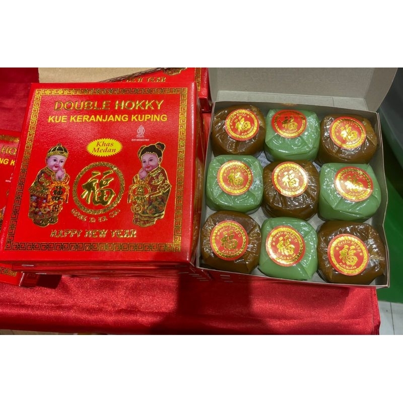 

Kue keranjang Imlek isi 9