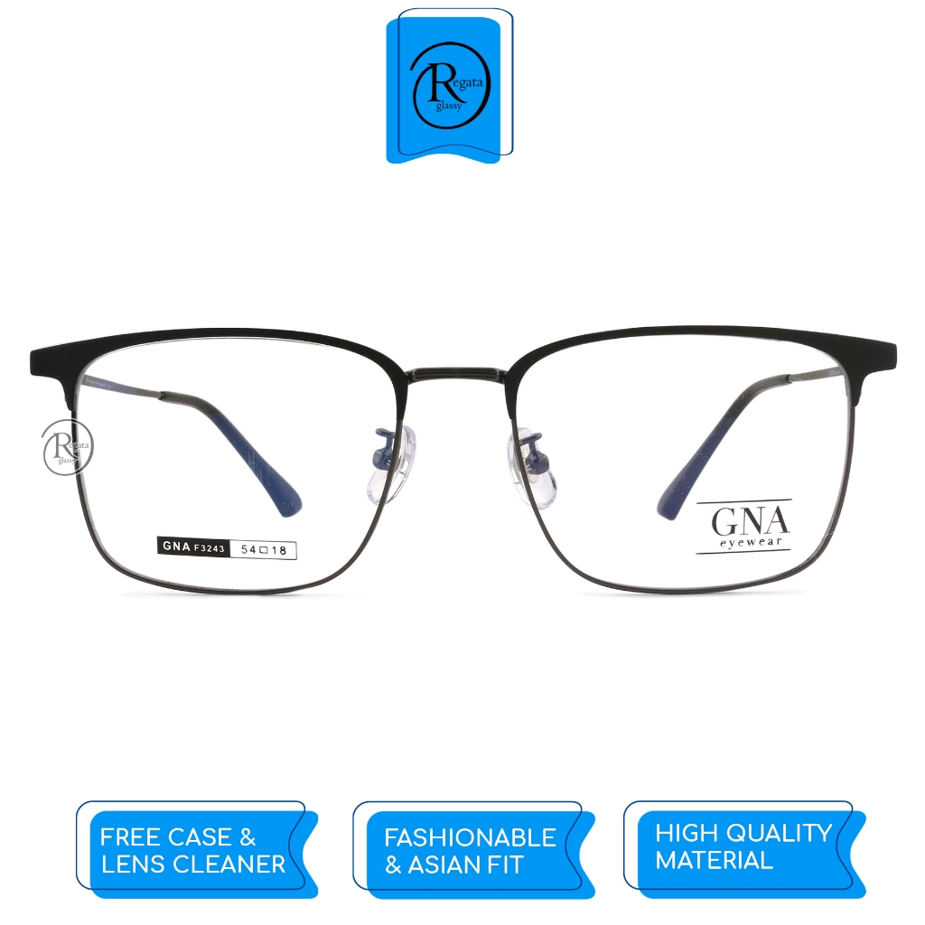 GNA Eyewear /  GNA F-3243 / Frame Kacamata GNA Eyewear ORIGINAL