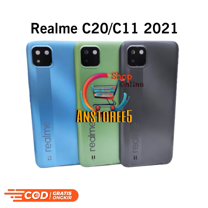 Beckdoor Cesing Hp Realme C20/C11 New 2021