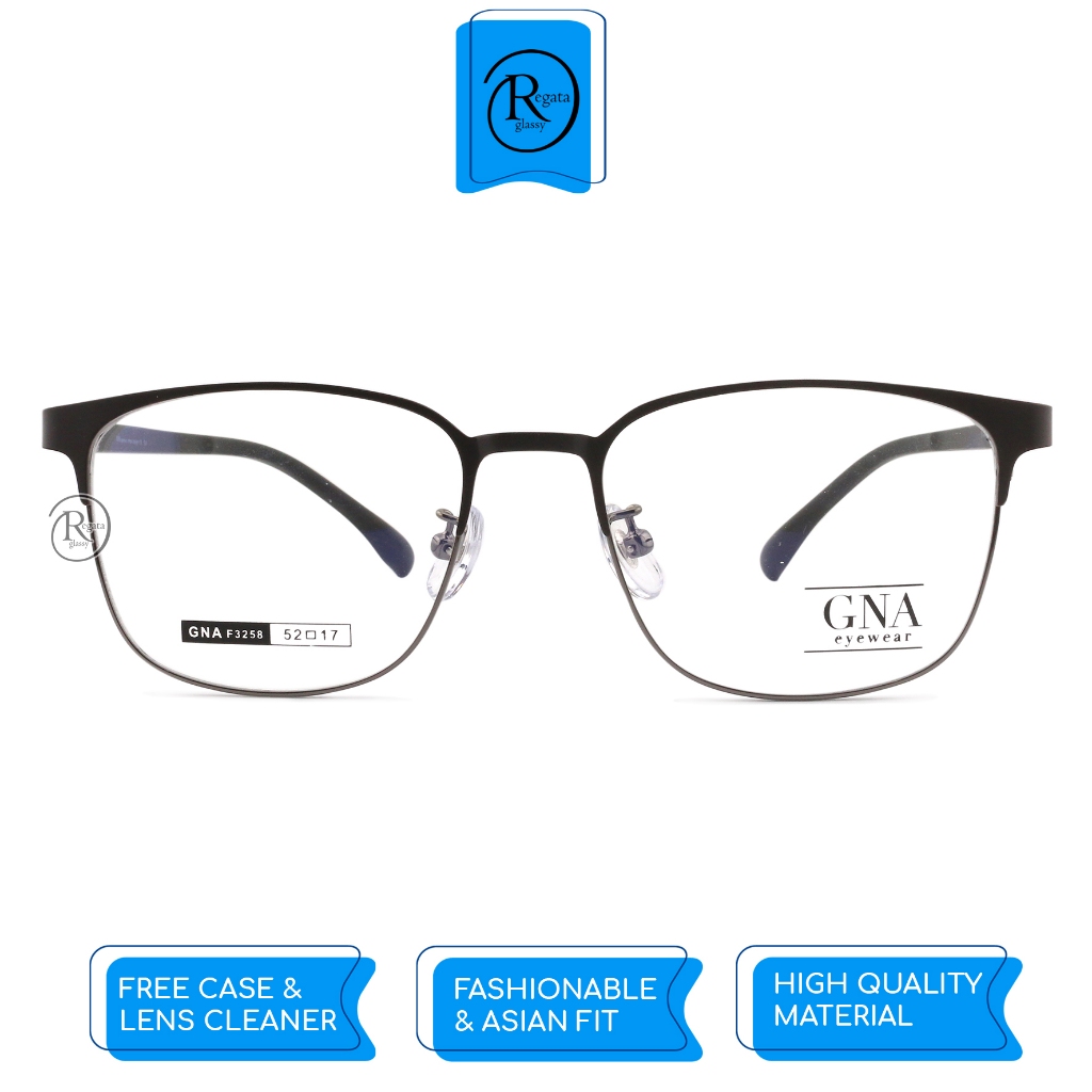 GNA Eyewear /  GNA F-3258 / Frame Kacamata GNA Eyewear ORIGINAL