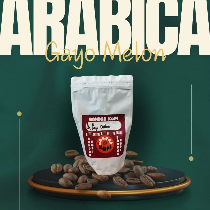 

Bandar Kopi Arabica Gayo Melon 200gr