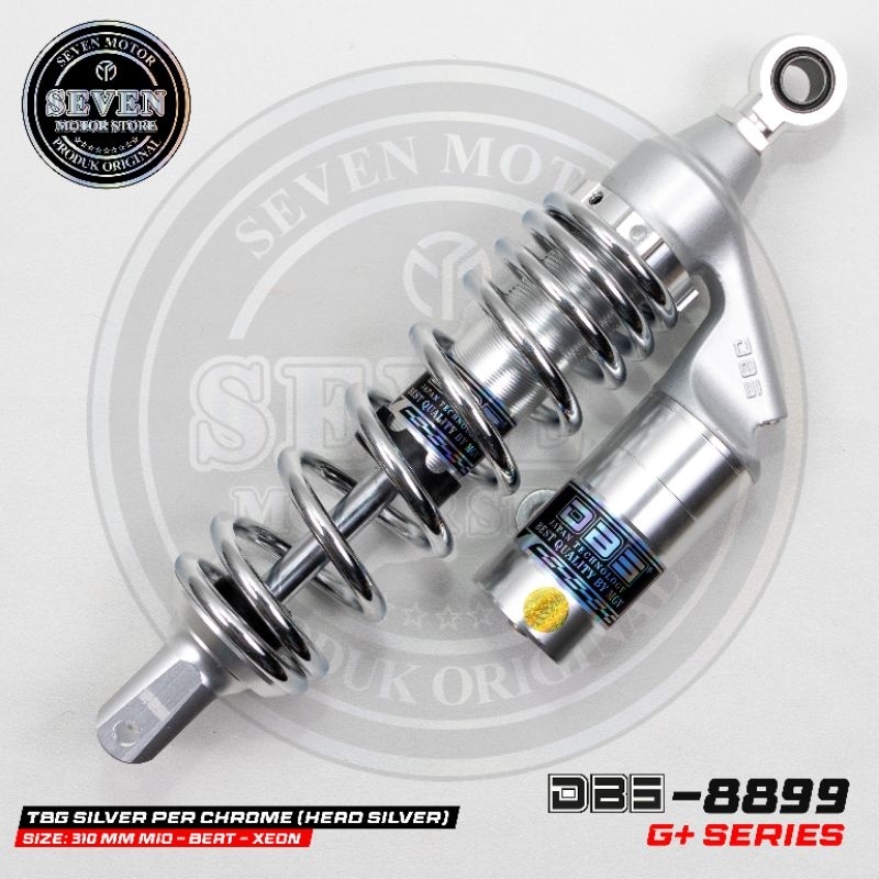 Shock belakang  DBS crom 8899 g + series BEAT MIO VARIO SCOOPY GENIO VARIO125-150 MIOJ MIO3 XEON FIN