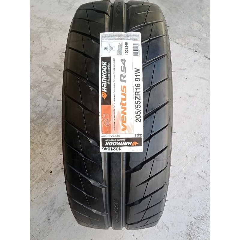 HANKOOK VENTUS R-S4 RS4 205 55 R16 Z232 - SEMI SLICK TYRES