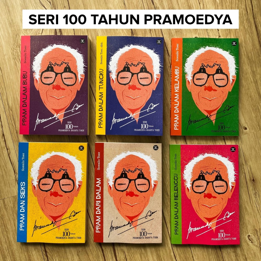 Paket 1 Abad Pramoedya Ananta Toer - Heksalogi Pramoedya - 100 Tahun Pramoedya - Buku Original