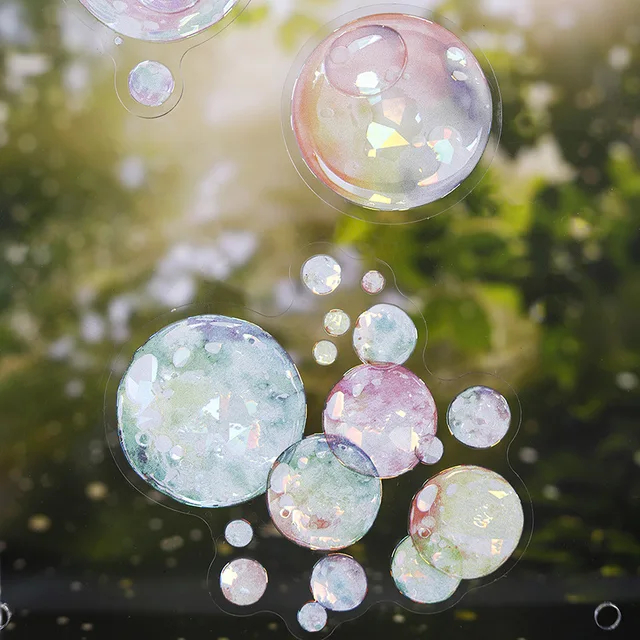 

10 sheets per pack sticker pack Bubble Adventure series