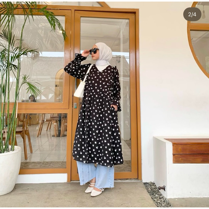 Biya Midi dress by d amora nursing wear