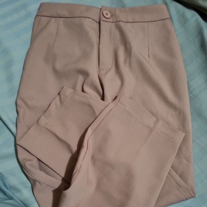 Celana Formal Dusty Pink