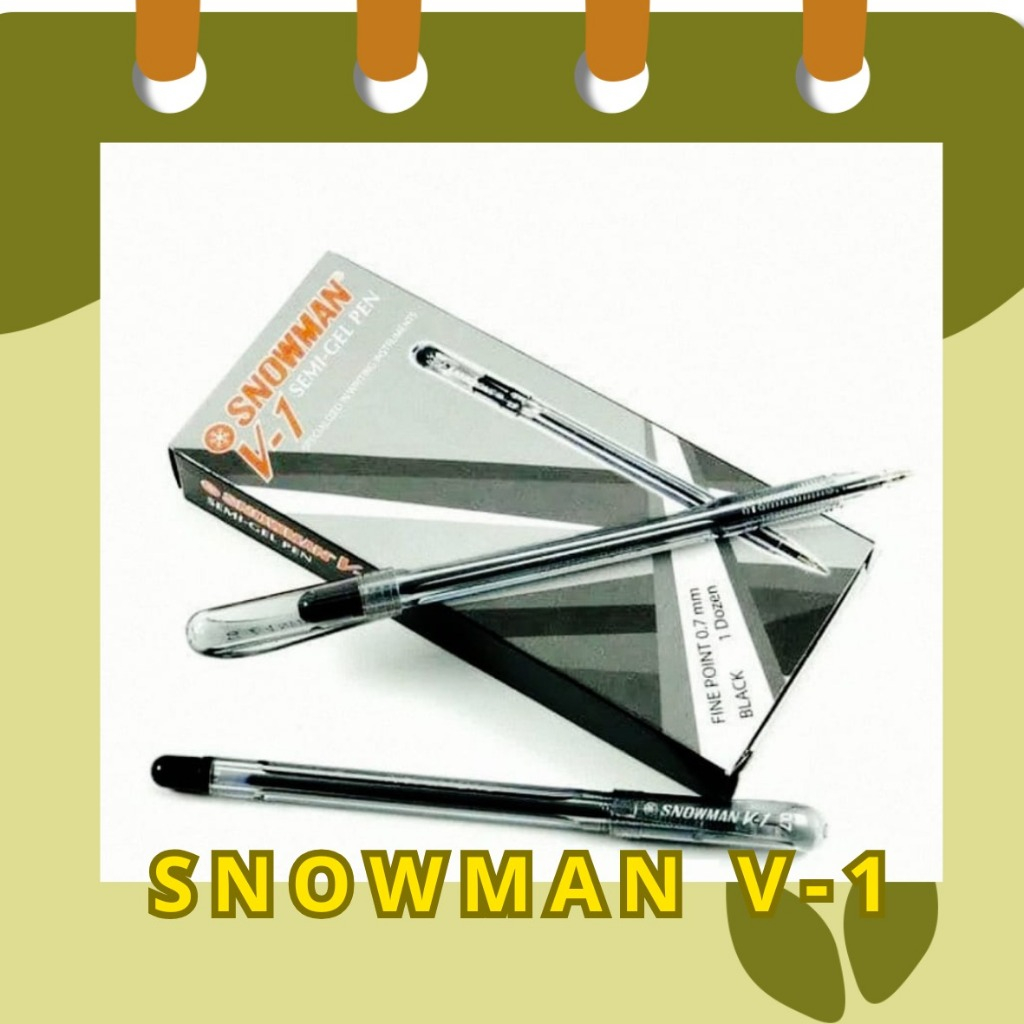

BOLPOIN SNOWMAN V-1 / PEN SNOWMAN V-1
