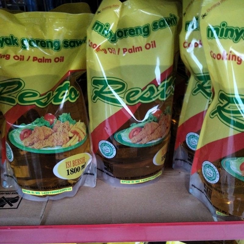 

Resto minyak goreng 1800 ml